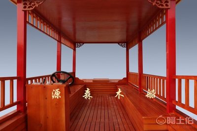 匠心独运 探秘兴化源森木船厂6米单亭仿古船的多彩世界